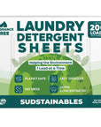 Laundry Detergent Sheets (100 sheets 200 loads)