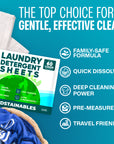 Laundry Detergent Sheets (30 sheets 60 loads)