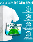Laundry Detergent Sheets (100 sheets 200 loads)