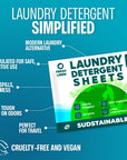 Laundry Detergent Sheets (30 sheets 60 loads)
