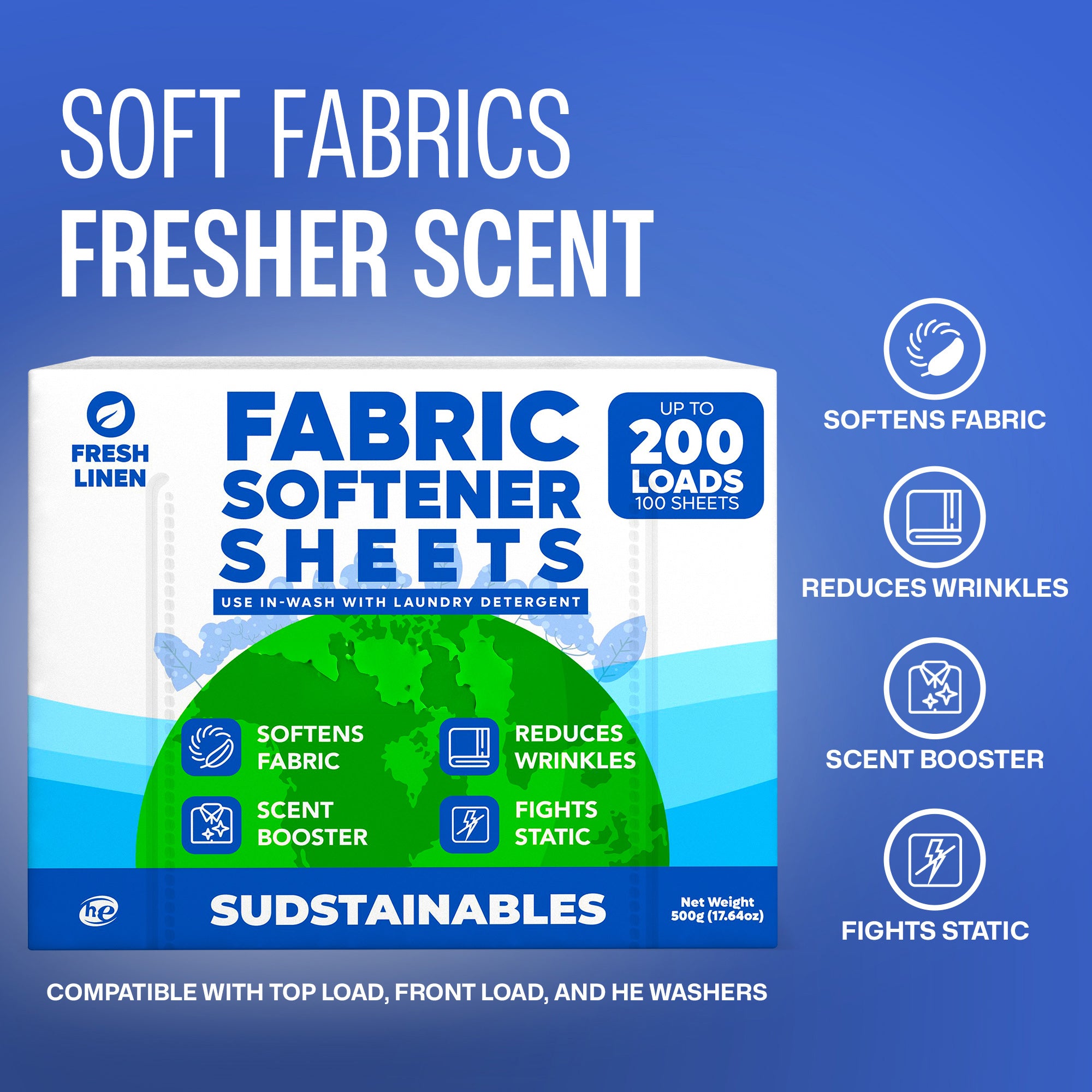Fabric Softener Sheets for Washer