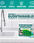 Dishwasher Cleaner and Deodorizer Tablets, 24 Pack
