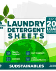 Laundry Detergent Sheets (100 sheets 200 loads)