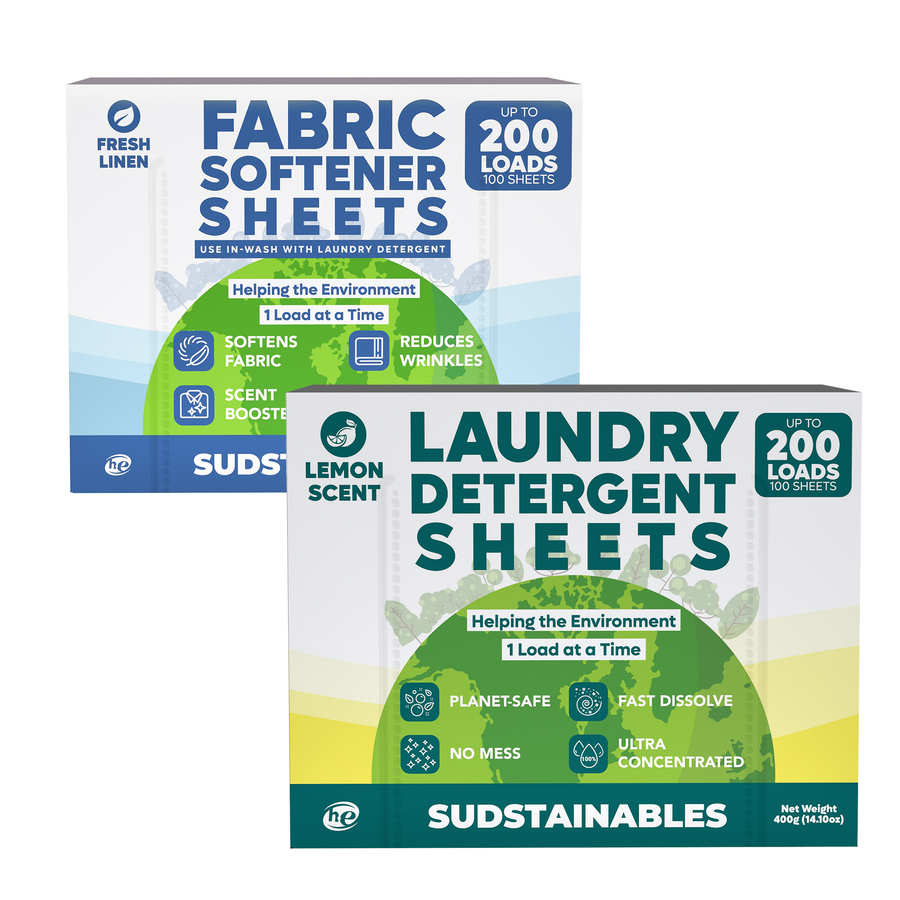 Laundry Sheets & Fabric Softener Bundle