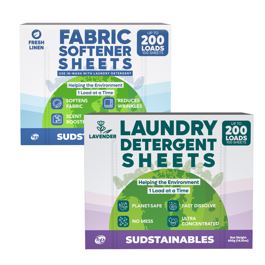 Laundry Sheets & Fabric Softener Bundle