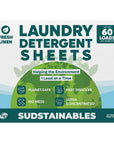 Laundry Detergent Sheets (30 sheets 60 loads)