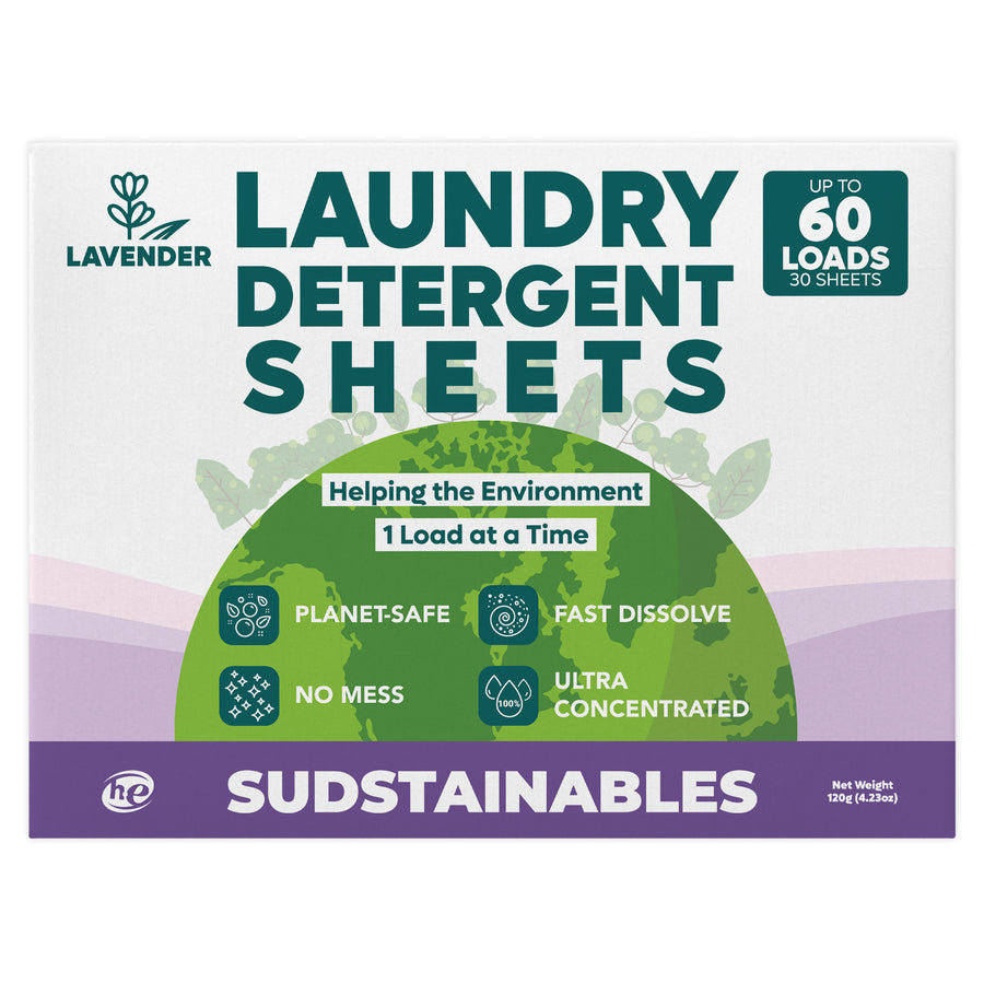 Laundry Detergent Sheets (30 sheets 60 loads)