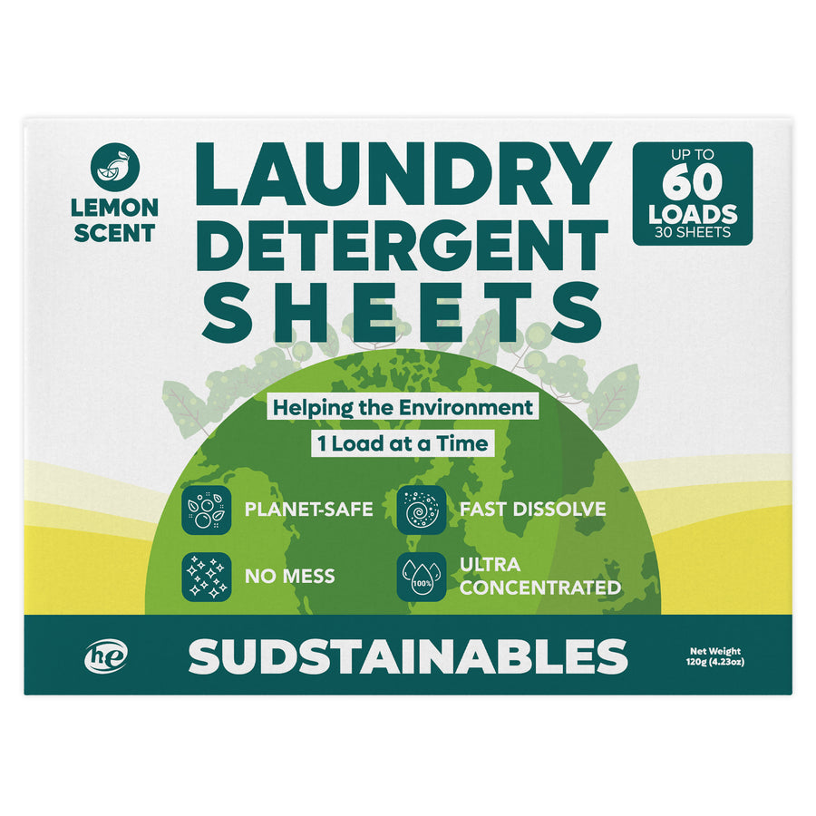 Laundry Detergent Sheets (30 sheets 60 loads)