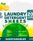 Laundry Detergent Sheets (100 sheets 200 loads)