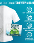 Laundry Detergent Sheets (100 sheets 200 loads)