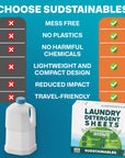 Laundry Detergent Sheets (100 sheets 200 loads)