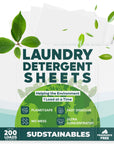 Laundry Detergent Sheets (100 sheets 200 loads)