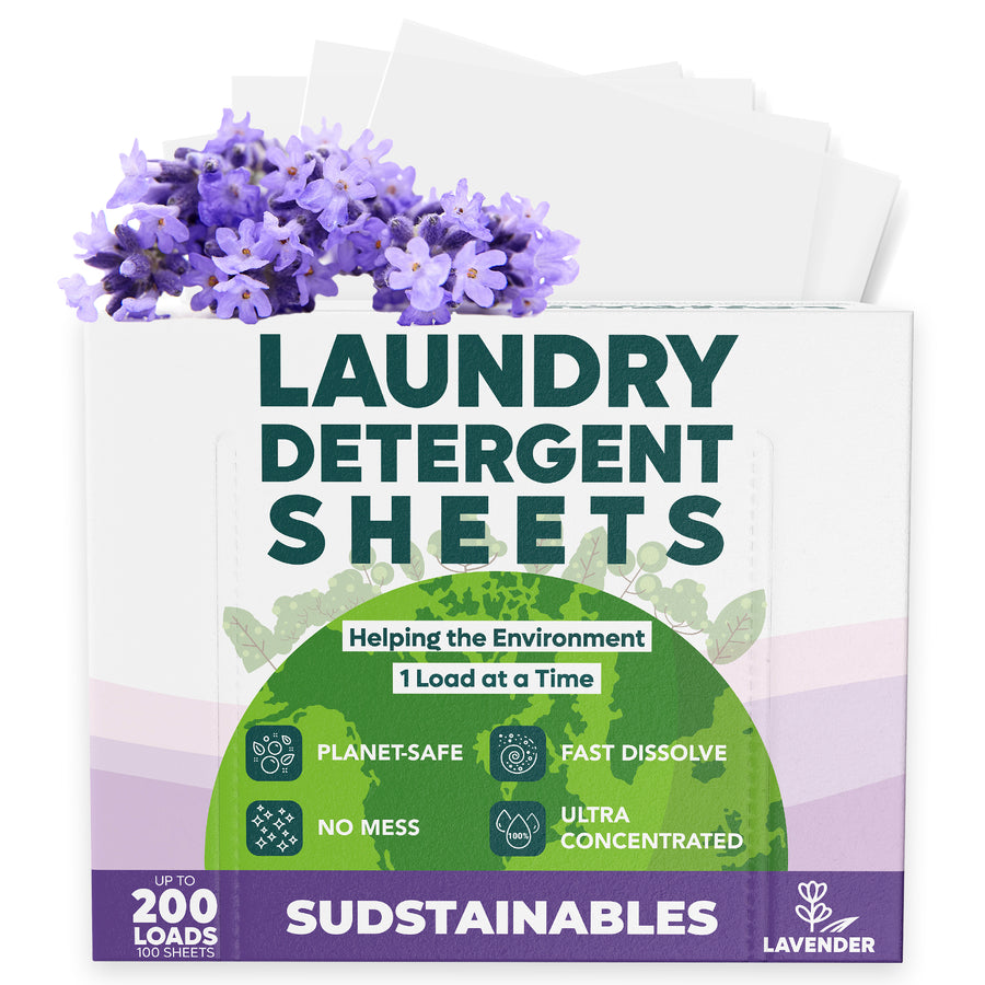 Laundry Detergent Sheets (100 sheets 200 loads)