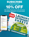 Laundry Detergent Sheets (30 sheets 60 loads)