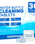 Water Bottle Cleaning Tablets 36 Pack)