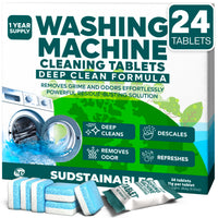 Sudstainables, Washing Machine Cleaning Tablets (24 Pack) — main product photo