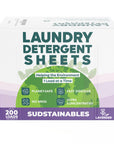 Laundry Detergent Sheets (100 sheets 200 loads)